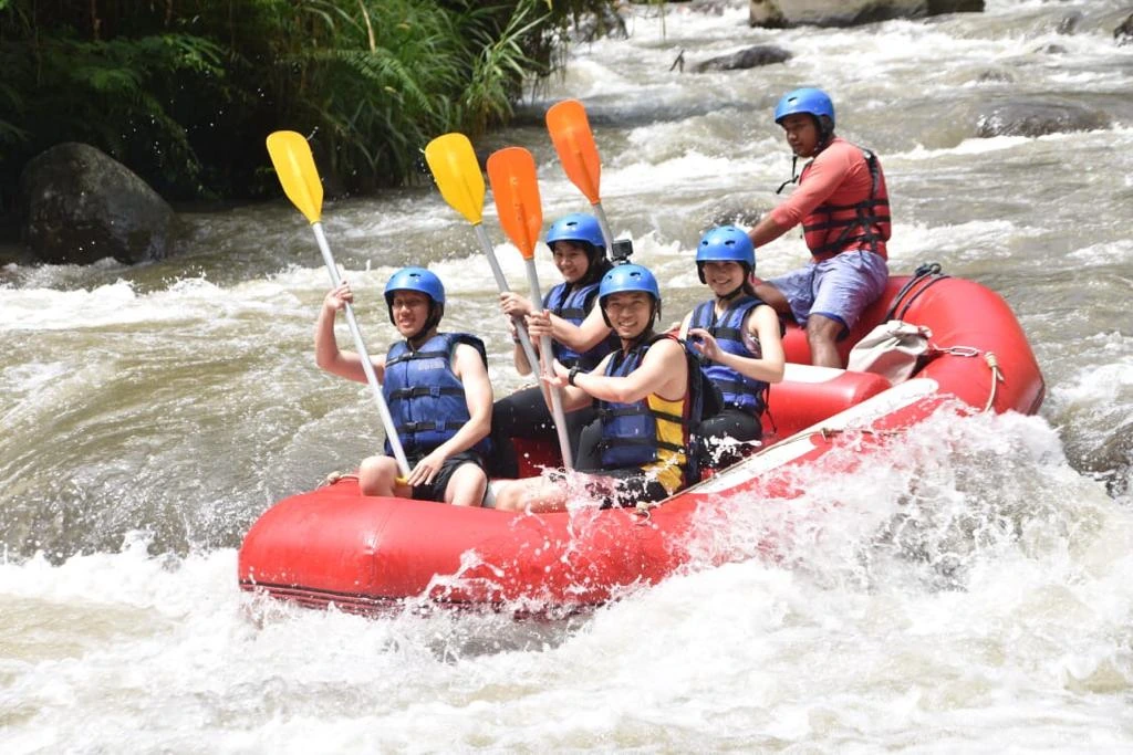 Ayung White Water Rafting Bali tour by baseBali Tours