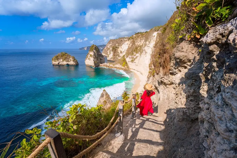 Nusa Penida Fast Boat itinerary - Arrival at Nusa Penida harbor